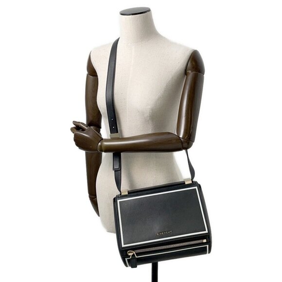 GIVENCHY Black Leather Shoulder Bag - Picture 4 of 16